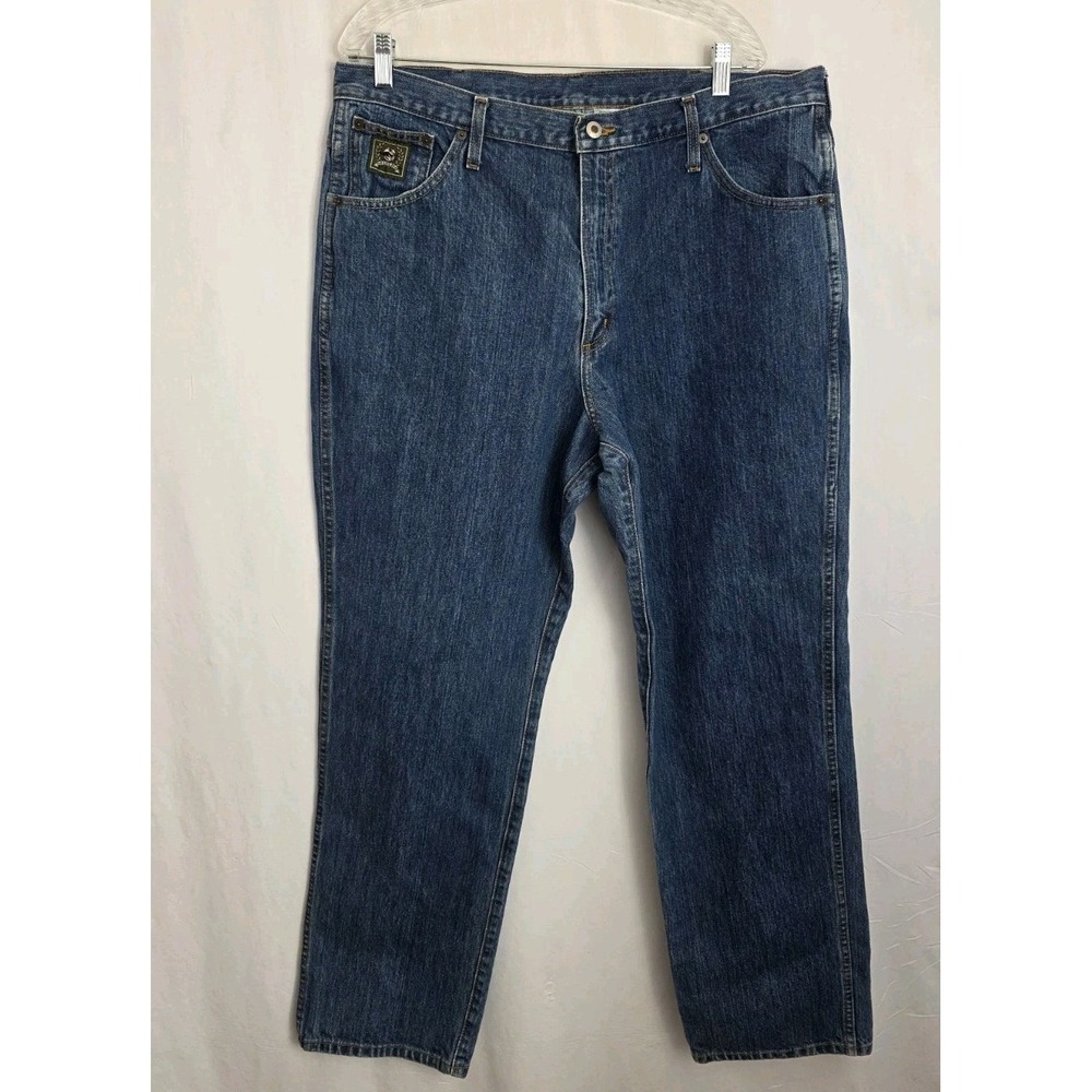 Cinch Up Jeans Mens 38x34 Blue Medium Wash Straight Leg Denim MB90530002